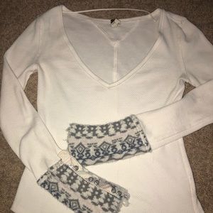 Free People shirt/sweater NEVER WORN